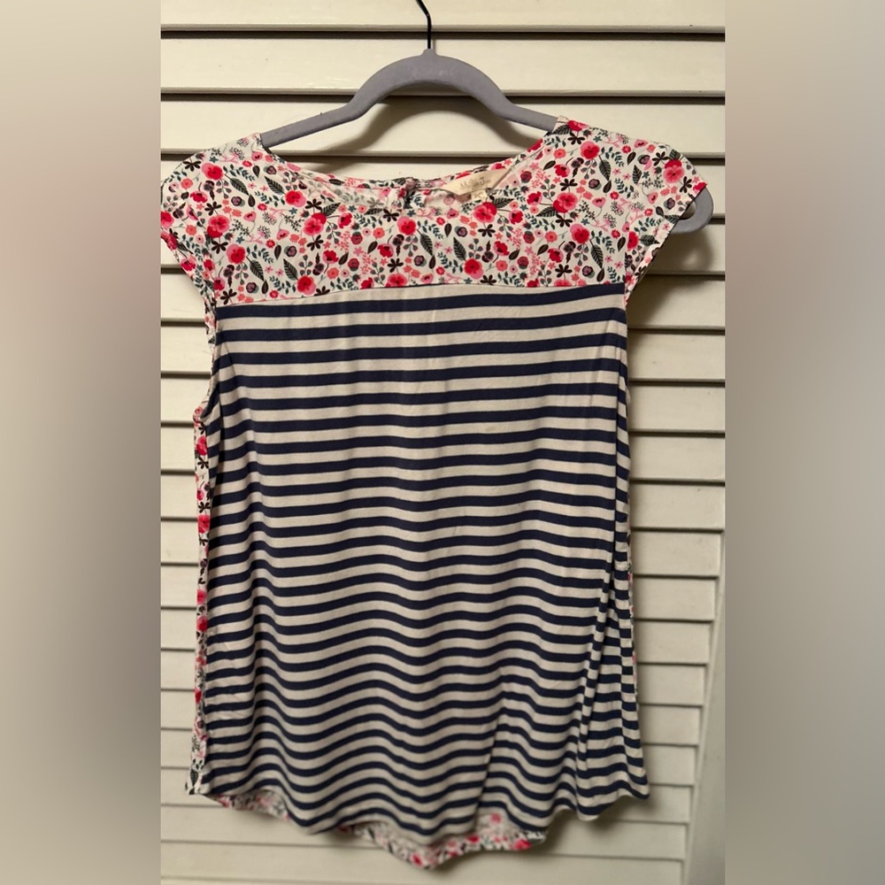 🌸‎ Matilda Jane Mixed Print Top | Floral + Stripe | HTF Discontinued 🌸